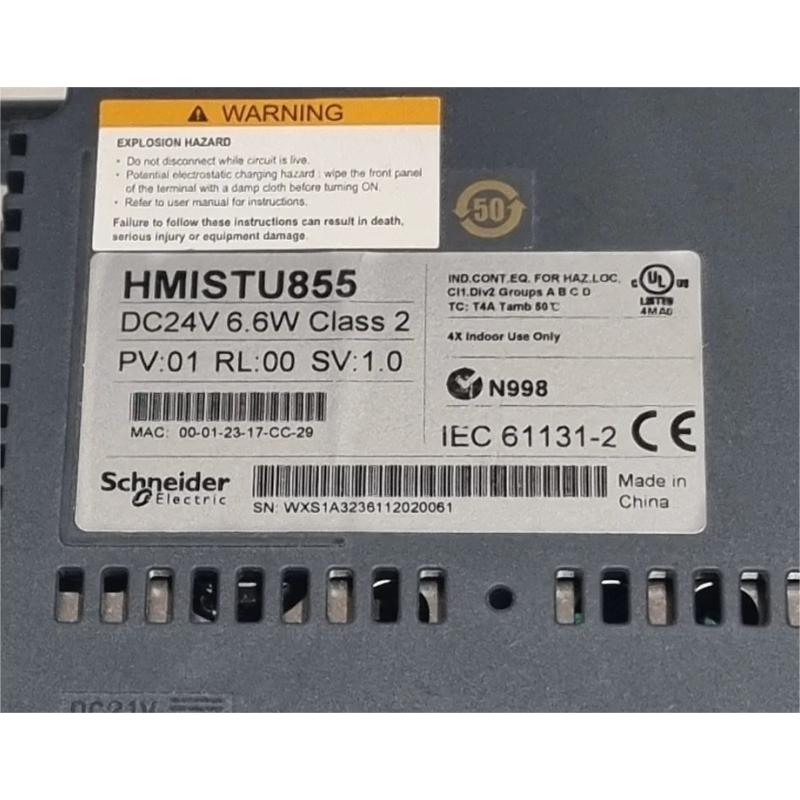 Schneider HMISTU855 Touch Panel Screen