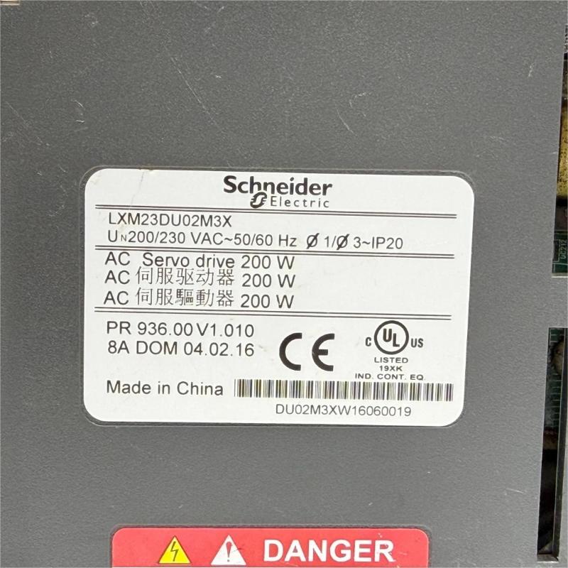 Schneider LXM23DU02M3X Motion Servo Drive