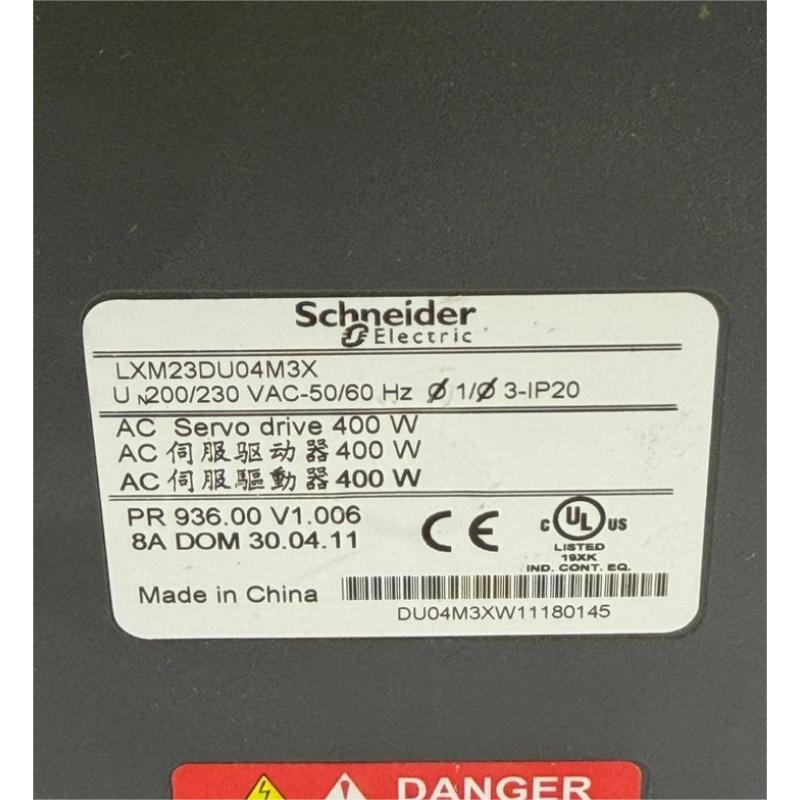 Schneider LXM23DU04M3X Motion Servo Drive
