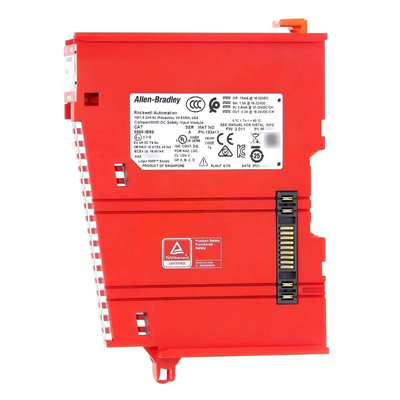 Allen Bradley 5069-IB8S Compact 5000 DC Digital Safety Input Module