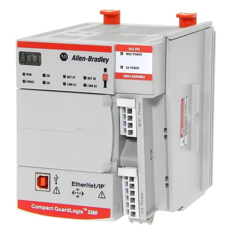 Allen Bradley 5069-L340ERMS2 Compact CompactLogix 5380 Safety Controller