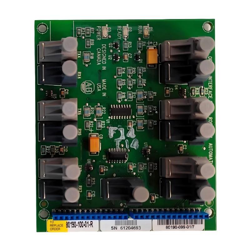 Allen Bradley 80190-100-01-R Fiber Optic Board