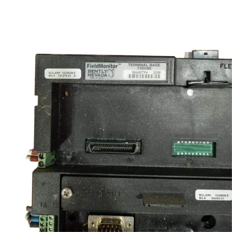 Bently Nevada 1701/05 1034549-6 On-Site Monitoring Terminal Base
