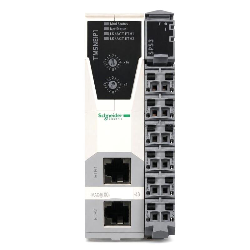 Schneider TM5NEIP1K EtherNet/IP Fieldbus Interface Module