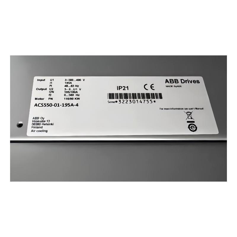 ABB ACS550-01-195A-4 3ABD68294479 Frequency Converter