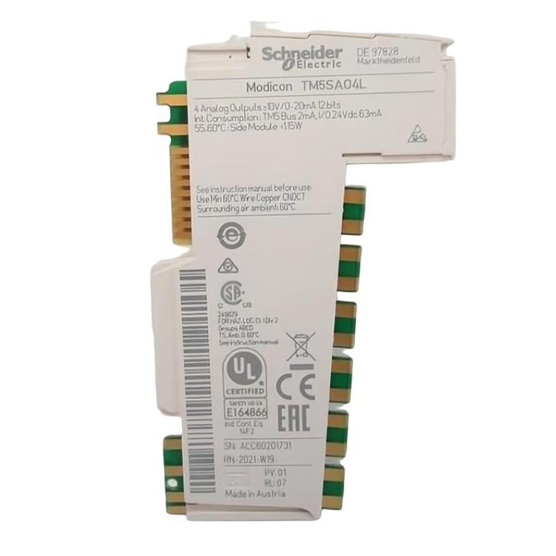 Schneider TM5SAO4L Analog Output Module