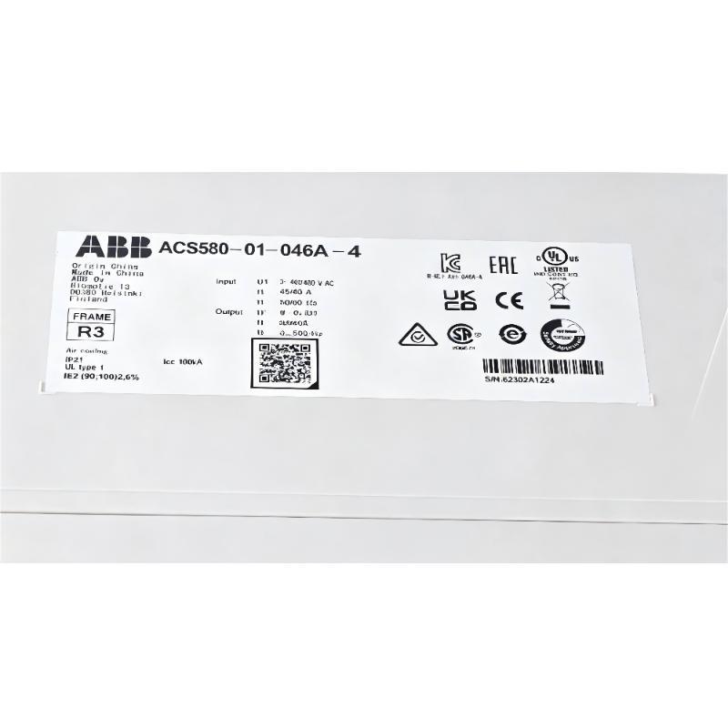 ABB ACS580-01-046A-4 3ABD50000038963 Frequency Converter
