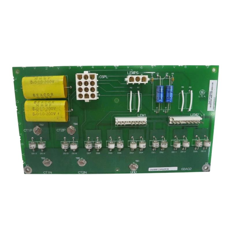 GE DS200FCSAG2ACB Mark V Current Sensing Interface Board