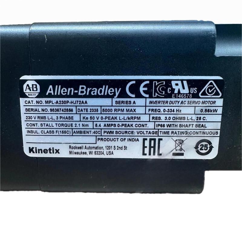 Allen Bradley MPL-A230P-HJ72AA Servo Motor