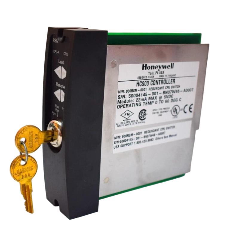 Honeywell 900RSM-0001 50002555-001 HC900 Redundant CPU Switching Module