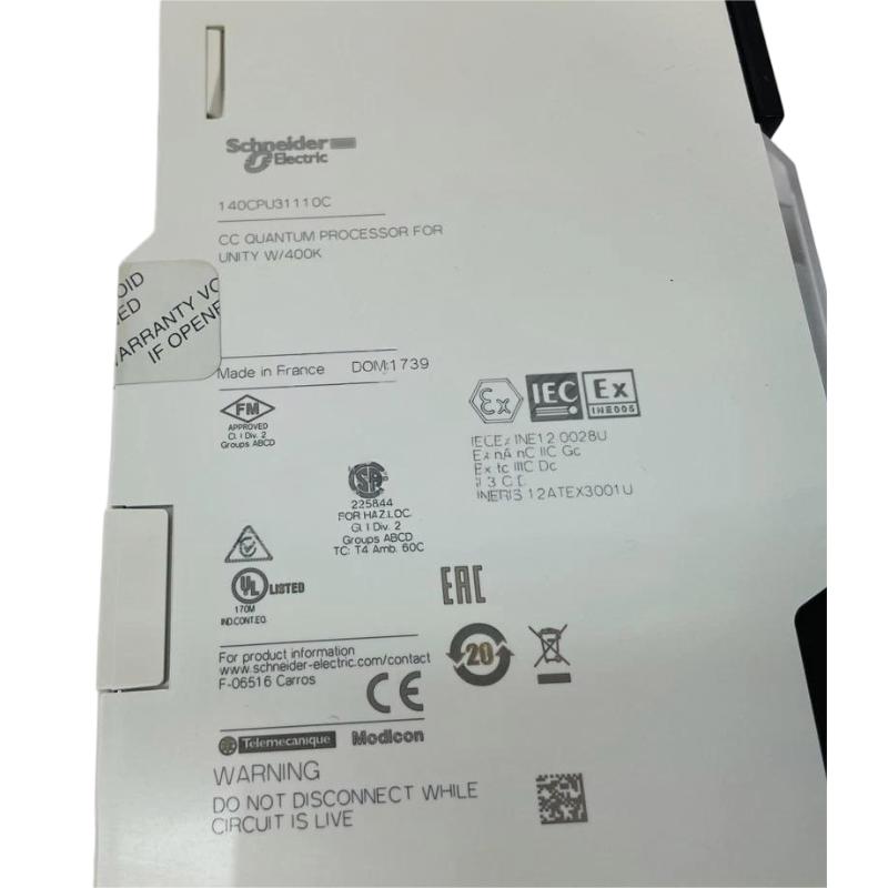 Schneider 140CPU31110C Unity Processor