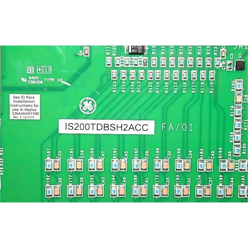 GE IS230TNDSH2A IS200TDBSH2ACC DIN Rail Module