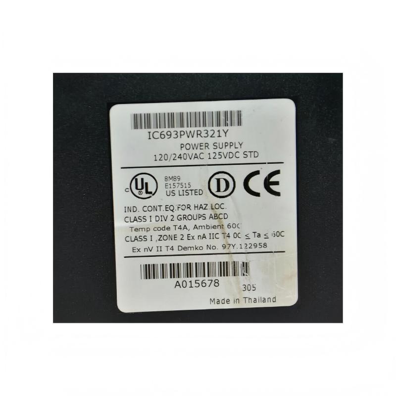 GE IC693PWR321Y Power Supply