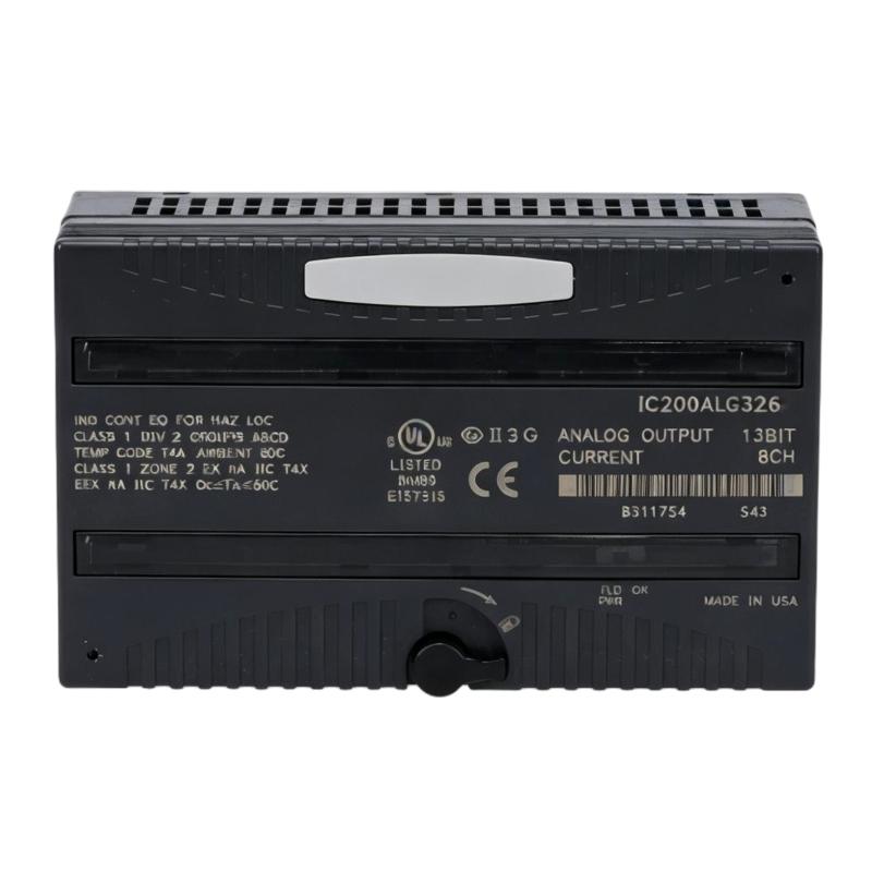 GE IC200ALG326G Analog Output Module