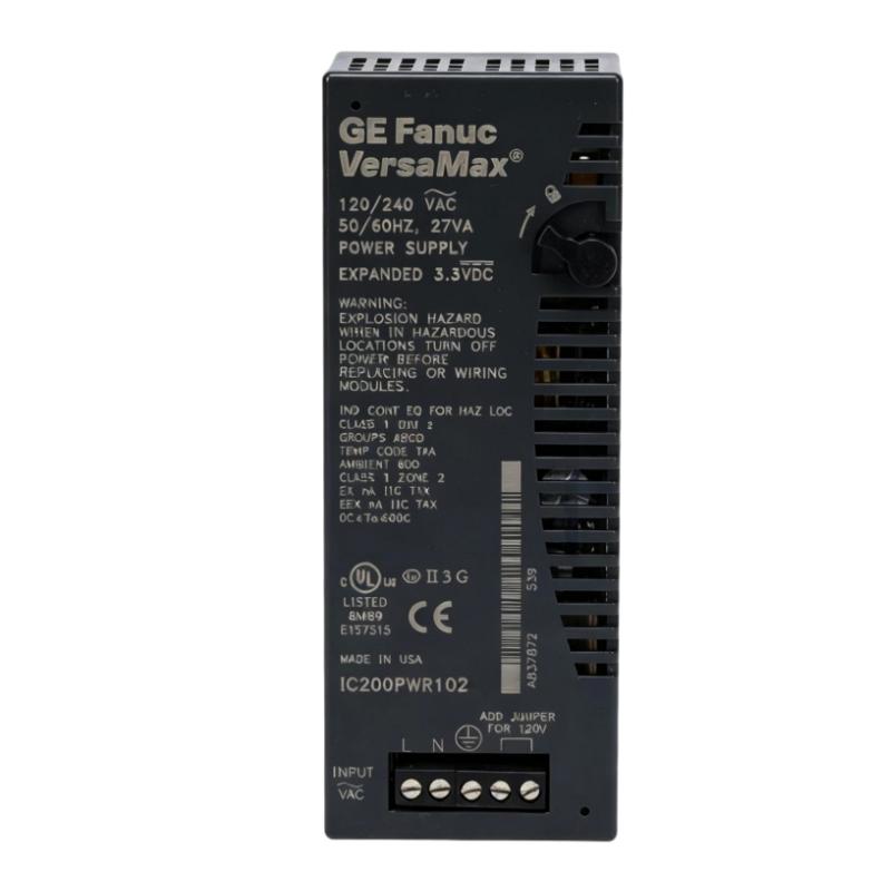 GE IC200PWR102H VersaMax Power Supply Module