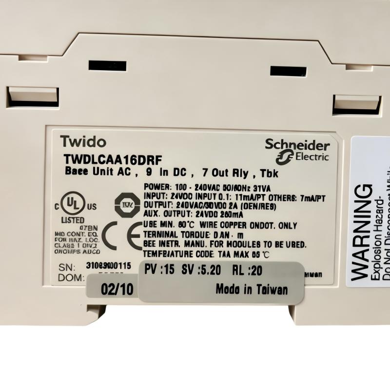 Schneider TWDLCAA16DRF Compact Basic Controller