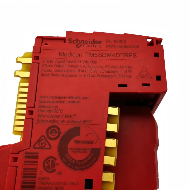 Schneider TM5SDM4DTRFS Safety-Rated Discrete I/O Module