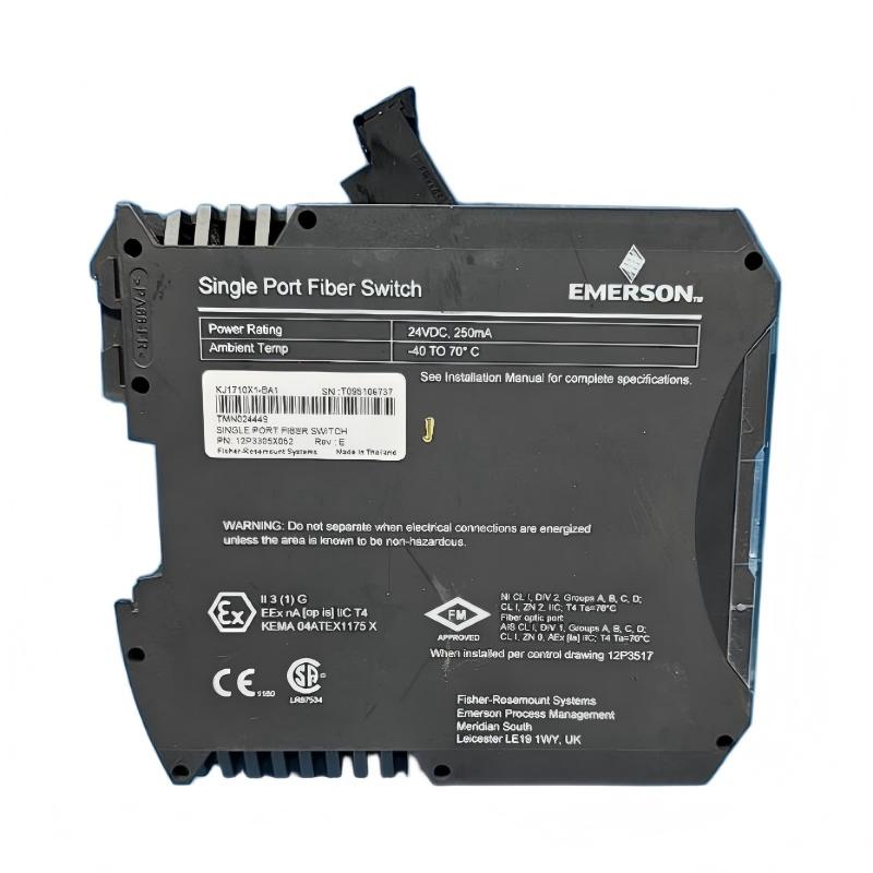Emerson KJ1710X1-BA1 Fiber Optic Switch