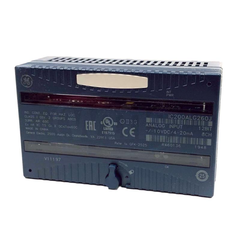 GE IC200ALG260J Analog Input Module