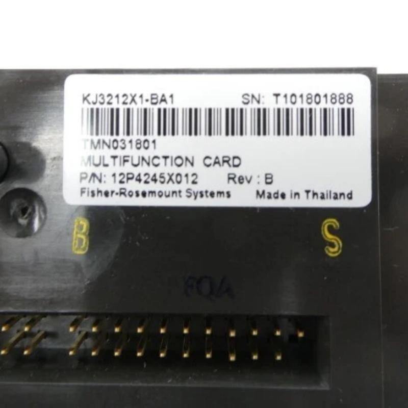 Emerson KJ3212X1-BA1 Multifunction I/O Card