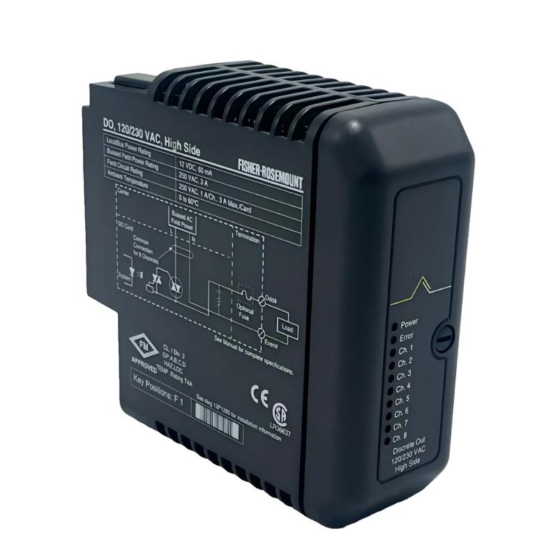 Emerson KJ3001X1-BH1+KJ3001X1-BK1 Input/Output Module